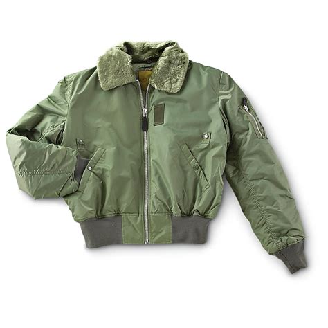 military bomber jackets.